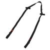 Black Leg Lifting Strap Long Leg Lifter Mobility Tool Hand Grip Leg Lifter for Elderly Disability Stroke