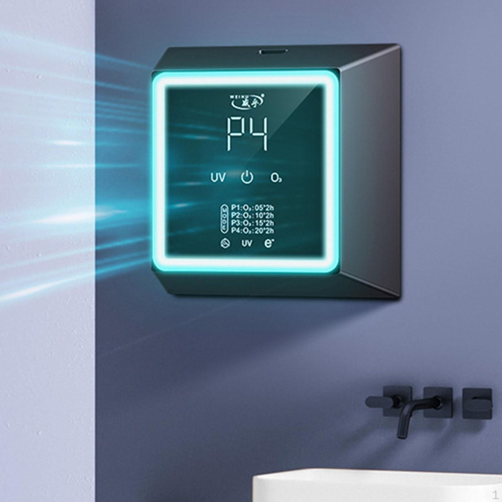 

Очиститель воздуха Устройство для улучшения качества Настенный тихий освежитель чёрный