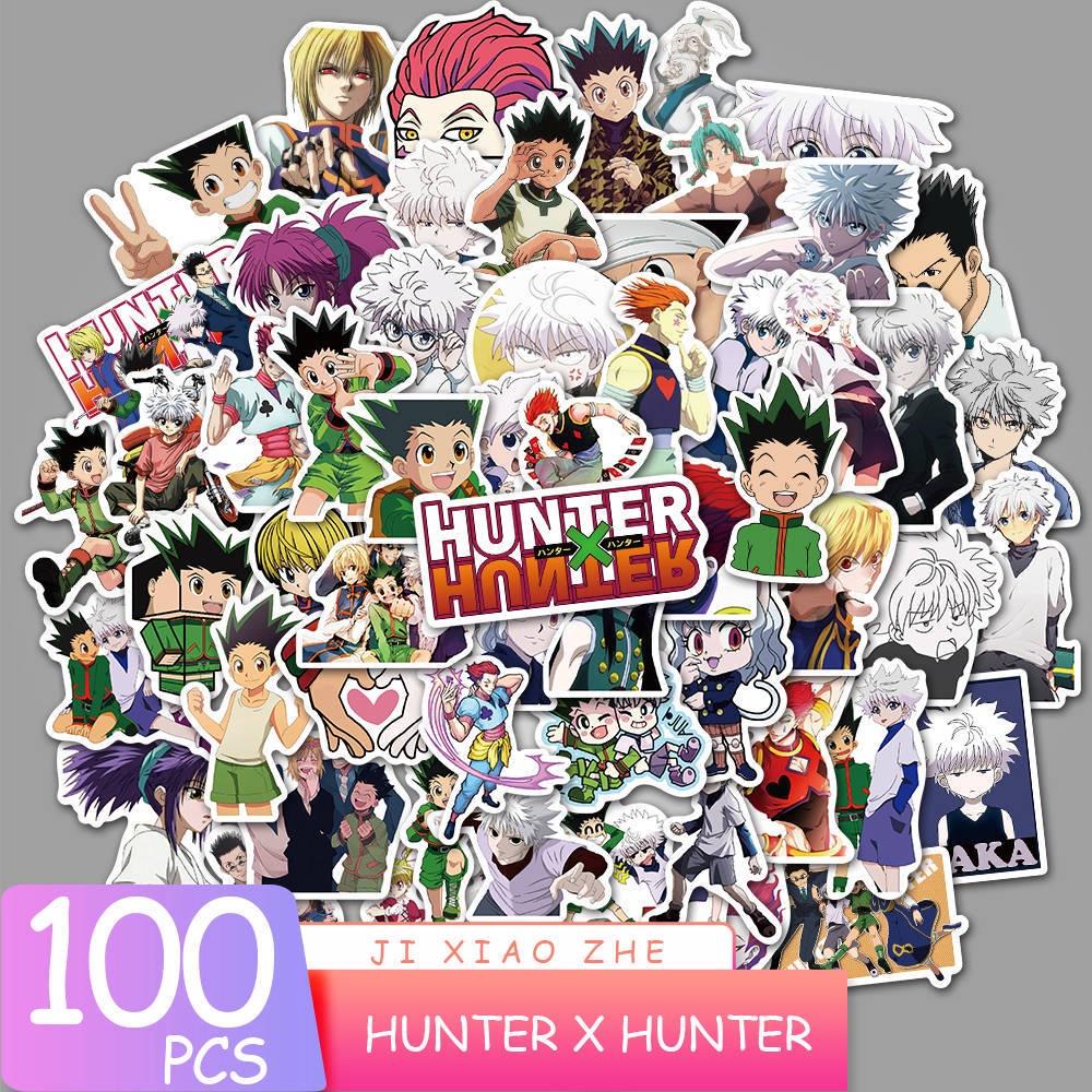 100-piece Japanese Anime Graffiti Stickers Hunter X Hunter Haikyuu Demon Slayer And More!
