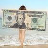Dollar Luxury Microfiber Printed Beach Towel Mountain Climbing Yoga Beach Swimming Running Absorbent Soft Towel