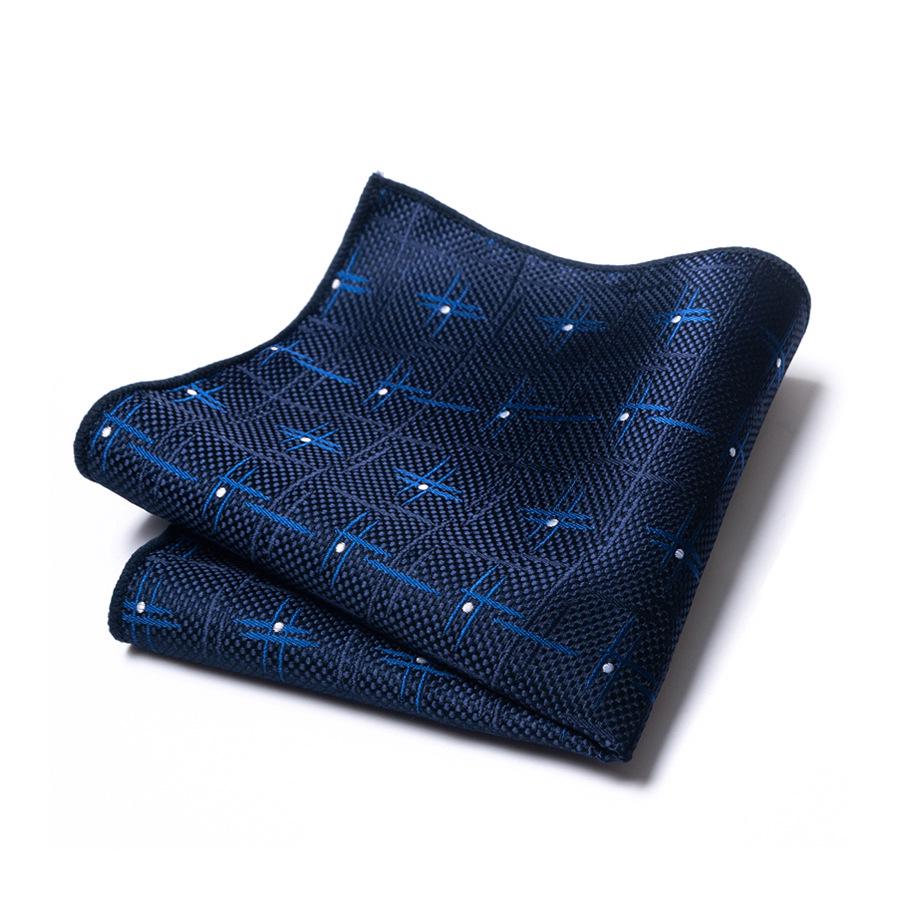 Men's Silk 1200-Needle High-Density Pocket Square