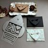 Sturdy Carbon Steel Envelope Craft Die for Craft Cards Labels and Scrapbooking