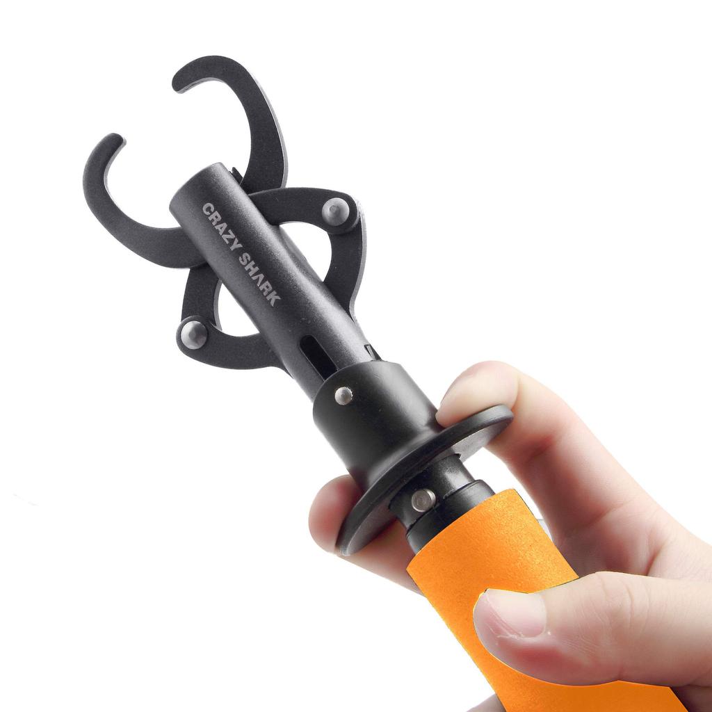 CRAZY SHARK Fish Fish Fish Lightweight Fish Stainless Portable Grip, Catcher, Grabber, Gripper, Steel, Multi-Function Tool,