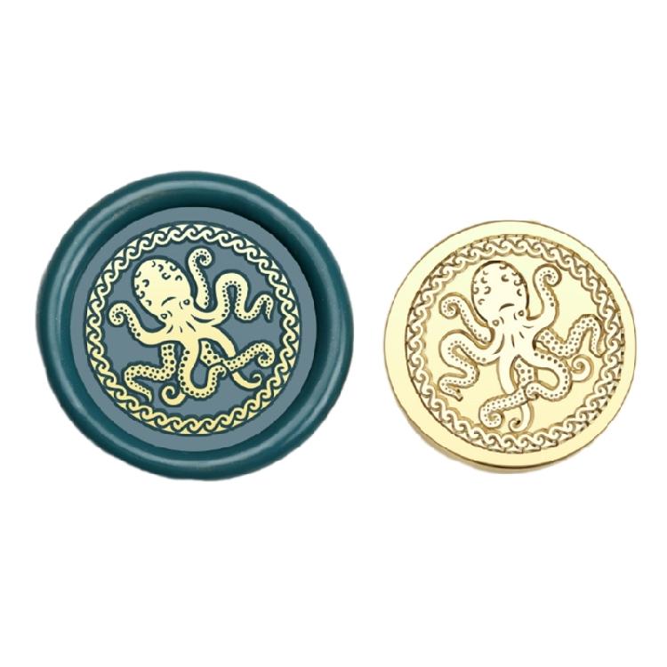 Brass Head Seal Stamp Animal Series Sealing Waxed Stamp for Card Letter Invitations Decoration Rabbits Wax Seal Stamp