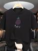Fun Japanese Eggplant Tshirt Unisexs Summer Short Sleeved Kawaii Kyuuri Cucumber Unisexs Casual Loose Fashion Tshirt