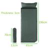 Camping Self Air Mattress Folding Waterproof 5cm Thicken Self Inflating Sleeping Mat Hiking Air Bed Camping Mat with Pillow