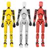 1/3 sada vícekloubového pohyblivého robota 3D tištěný manekýn Široce používaný Jednoduchá instalace DIY robot akční figurka Dekorace na plochu