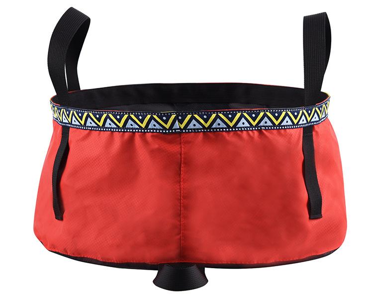 6/8/12L Folding Washing Basin 8.5L Outdoor Hiking Camping Bucket Portable Water Pot