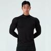Men's Quick-Dry Zipper Sportswear Long-Sleeve Running Base Layer - Breathable & Comfortable for Basketball Training