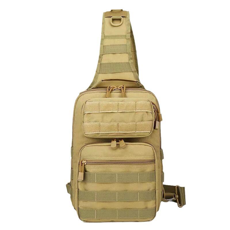Molle Large Camouflage Tactical Chest Bag, Outdoor Travel Waist Bag for Men & Women, Fashionable Cycling Gear