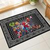1pc Superhero Grid Adventure Carpet for Playroom Bedroom Living Room Sofa Home Decor,kids Game Area Rug Non-slip Floor Mat Y826154