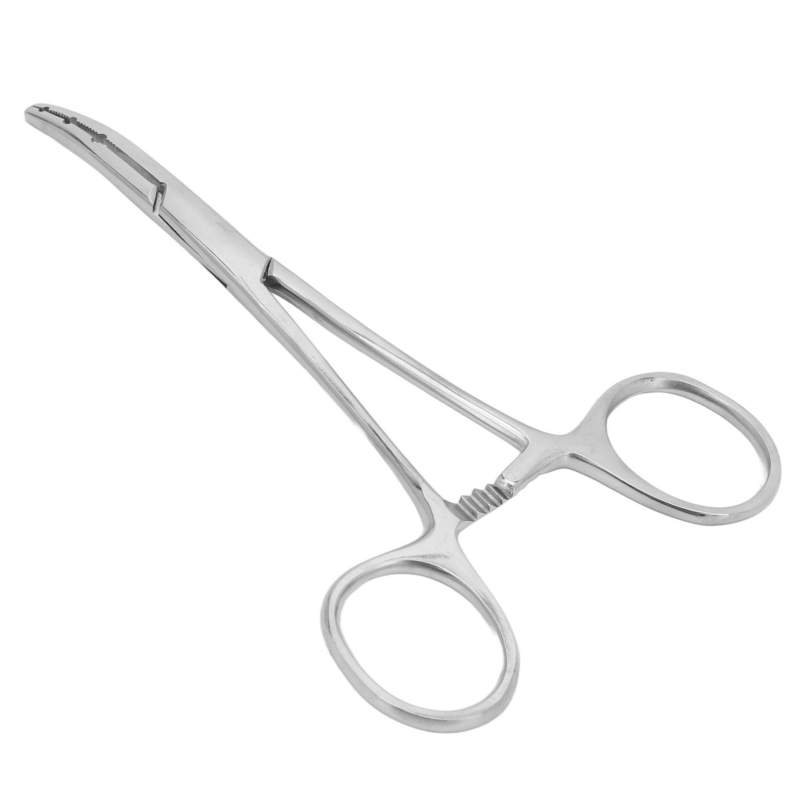 

Tattoo Piercing Forceps 3 Holes 14cm Length Ergonomic Body Piercing Pliers for Tattoo Shops Beauty Salon