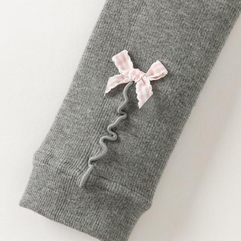 Dave & Bella Girls' Plush Lined Footless Tights