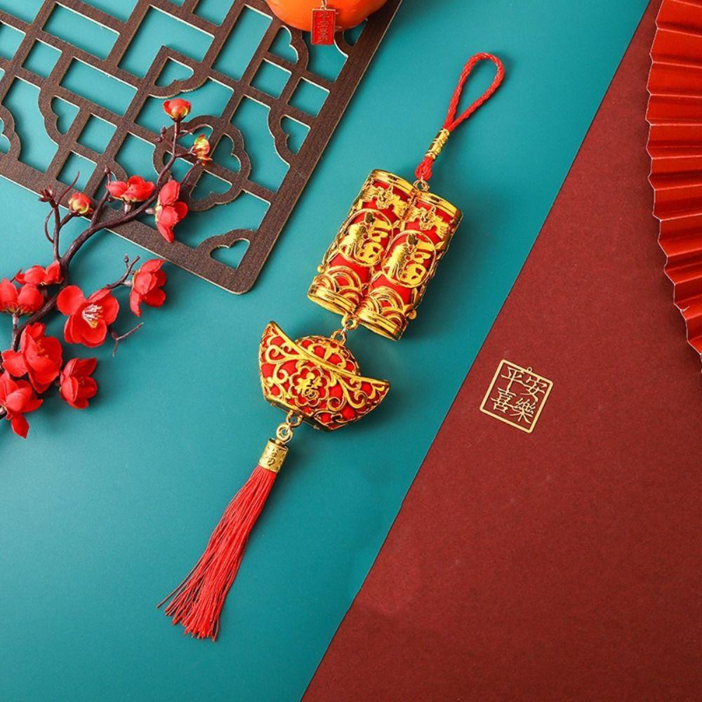 Creative New Year Bonsai Ornament Traditional Plant Pendant  Lucky Wealth