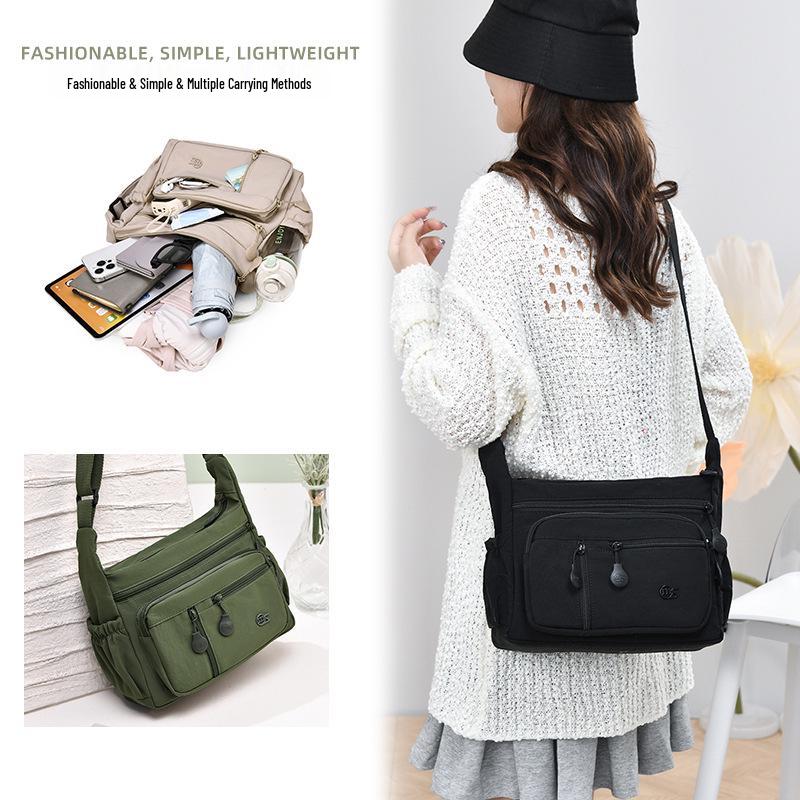 Korean Style Women's Washable Fashion Bag - Large Mommy Shoulder, Travel Backpack, Casual Crossbody