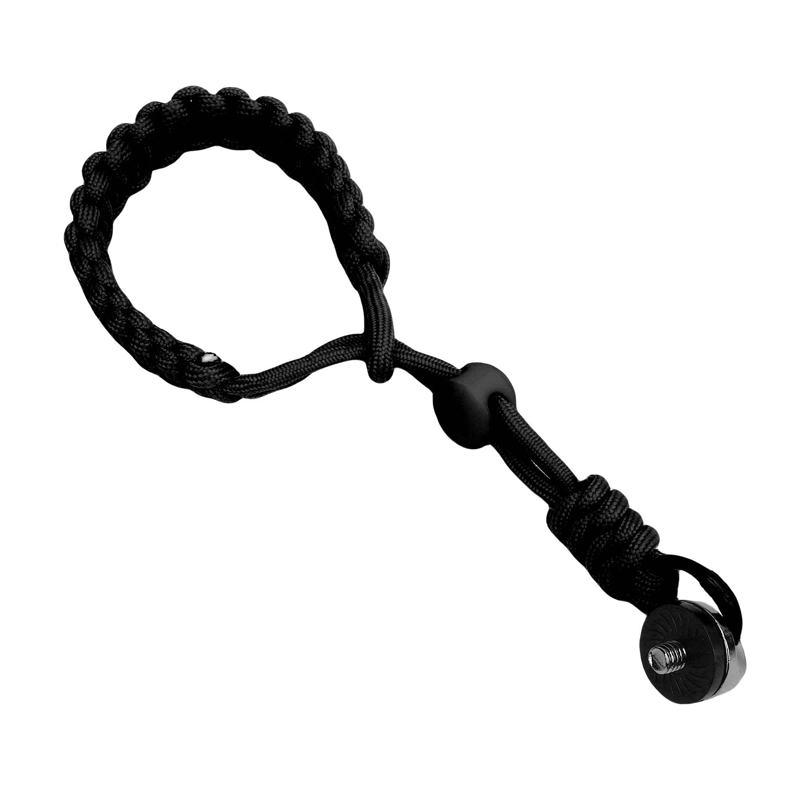 

Hand Wrist Strap Fit for POCKET 3 Camera 7.5 Inch Polyester Anti Lost Handheld Action Camera Lanyard with 1 4 Inch Screw чёрный