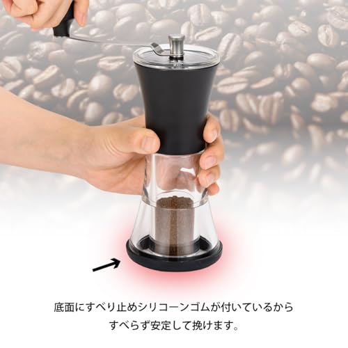 Kyocera CM-40CF-AZ Ceramic Coffee Mill with Adjustable Coarseness for Manual Coffee Grinding [Amazon.co.jp Exclusive]