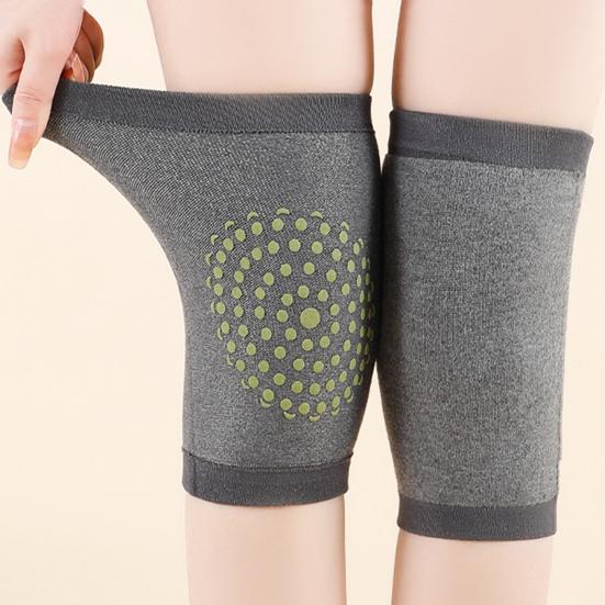 Aicao Knebeskyttelse for Menn Kvinner Kasjmir Knevarmere Vinter Selvvarmende Kneerm for Artrittiske Knær Gamle Kalde Ben