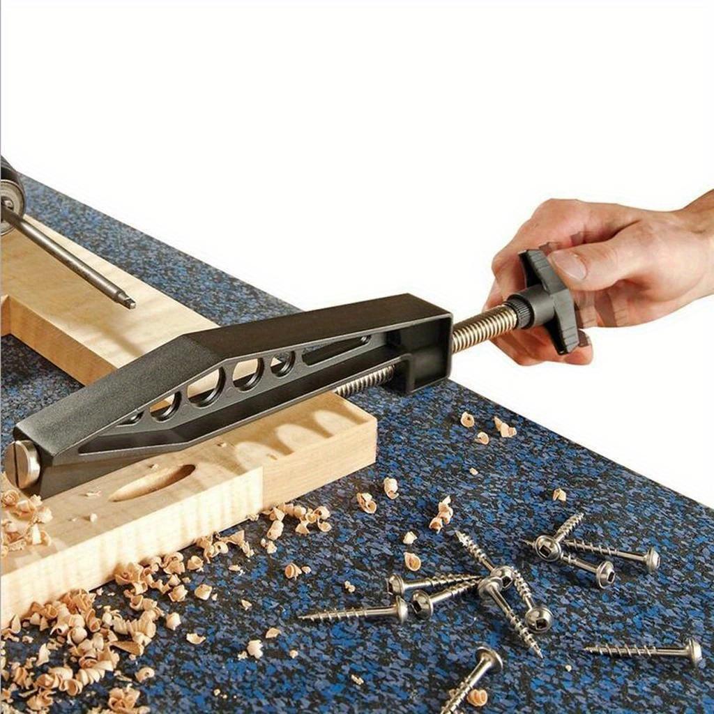 

Универсальный столярный кондуктор для косых отверстий, фиксирующий зажим, наклонное отверстие, зажим для стяжки, зажим для сверления, аксессуары для сверления косых отверстий 1pcs