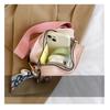 Transparent Jelly PVC Shoulder Bag Fashionable Crossbody Phone Purse CLE
