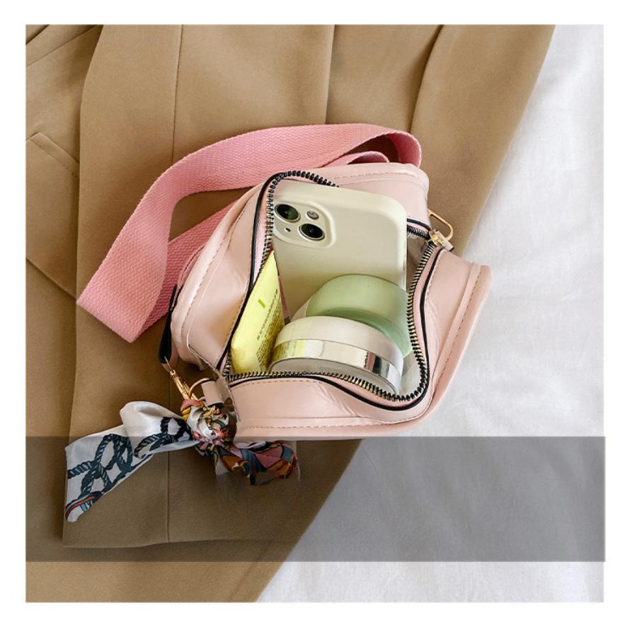Transparent Jelly PVC Shoulder Bag Fashionable Crossbody Phone Purse CLE