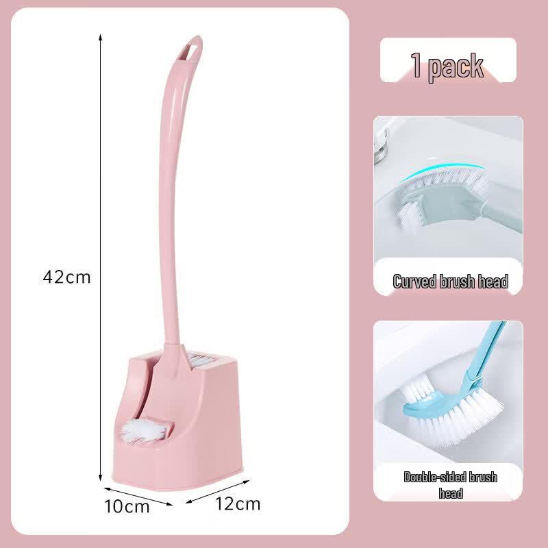 Wall-Mounted Toilet Brush Set