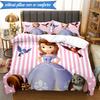 Set Biancheria da Letto 3 Pezzi Princess Sofia K-pop Music Group, Ideale per Camera da Letto, Dormitorio, Include Copripiumino e 2 Federe, Regali per Fan