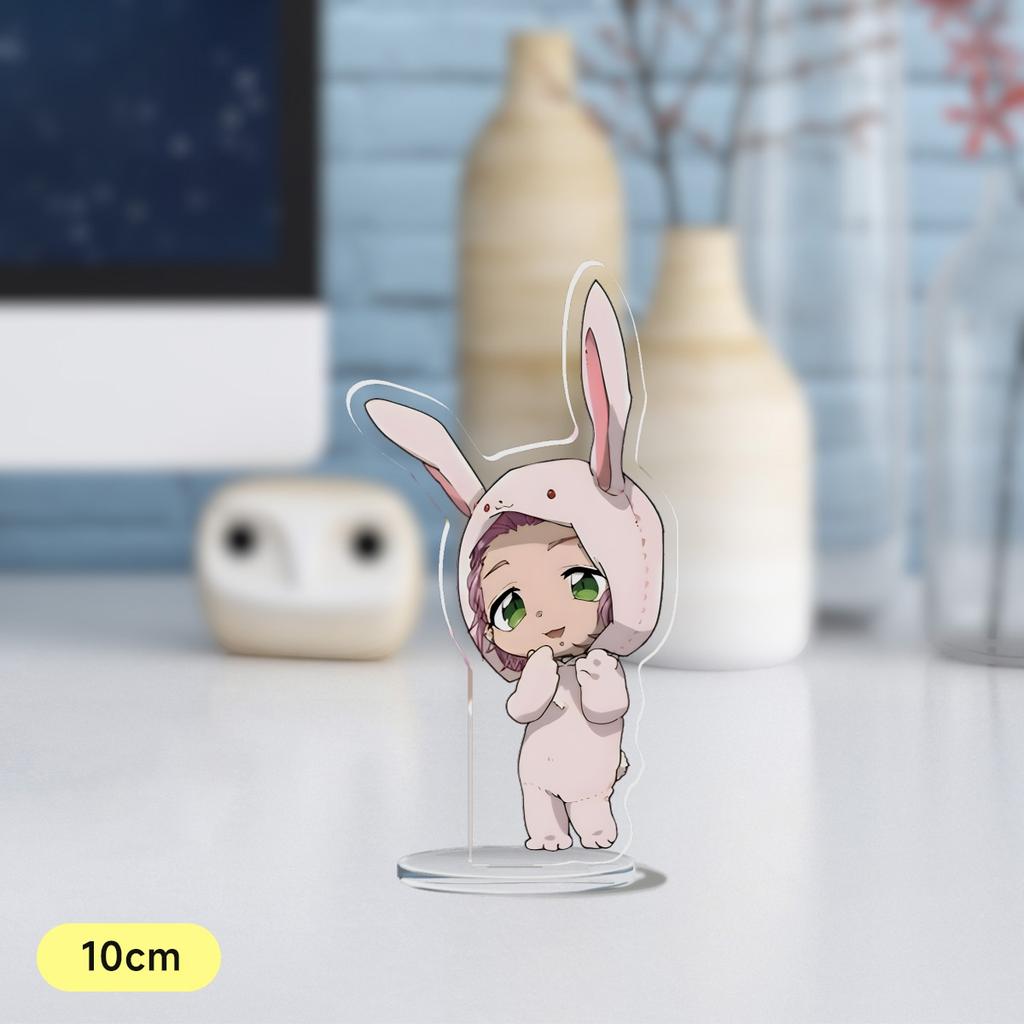 Anime Wind Breaker 10cm Acrylic Stand Sakura Haruka Yukai Akihiko Su Fang Q Version Mini Figure Model Plate Gift
