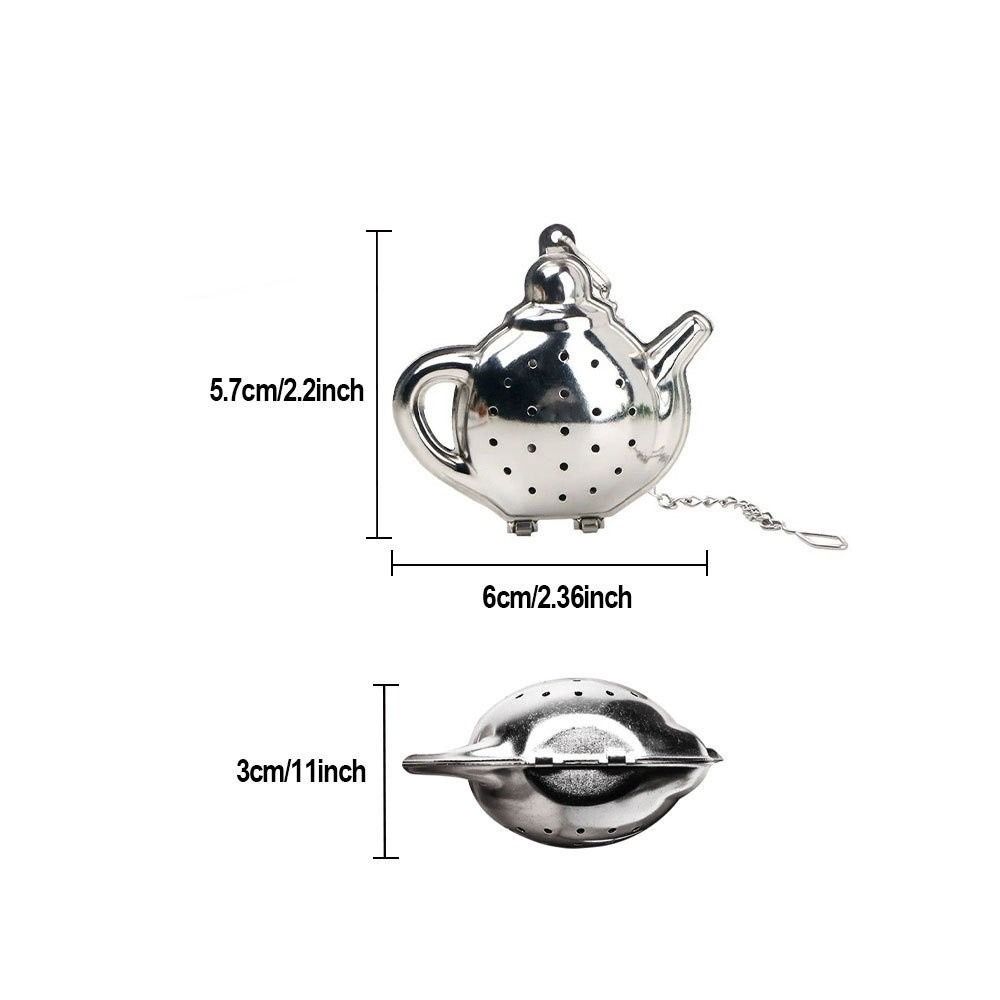 Stainless Steel Tea Infuser Fine Mesh Spice Filter Tea Strainer Loose Leaf Brewing