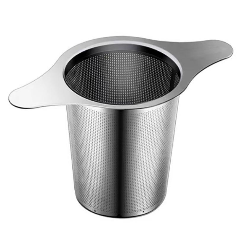 Tea Infuser With Handle , Stainless Steel Tea Diffuser Fine Mesh Filters , Hanging On Teapots Mugs To Steep Loose Tea