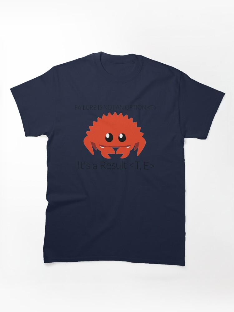 Rust Rust lang Merch Gift for rust language lovers Classic Unisex T-Shirt