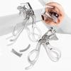 Portable Wide-Angle Eyelash Clip Lasting Eyelash Curler With Frameless Toothed Comb Professional Curling Tool Eye Makeup Tool