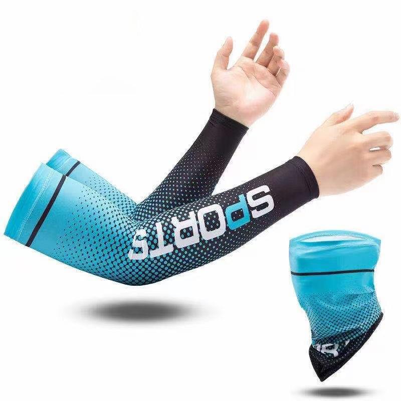 

Солнцезащитные рукава для мужчин и женщин, летние тонкие шелковые нарукавники для спорта на открытом воздухе с защитой от ультрафиолета as the picture