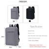 Moderner quadratischer Rucksack – Laptoptasche BG144