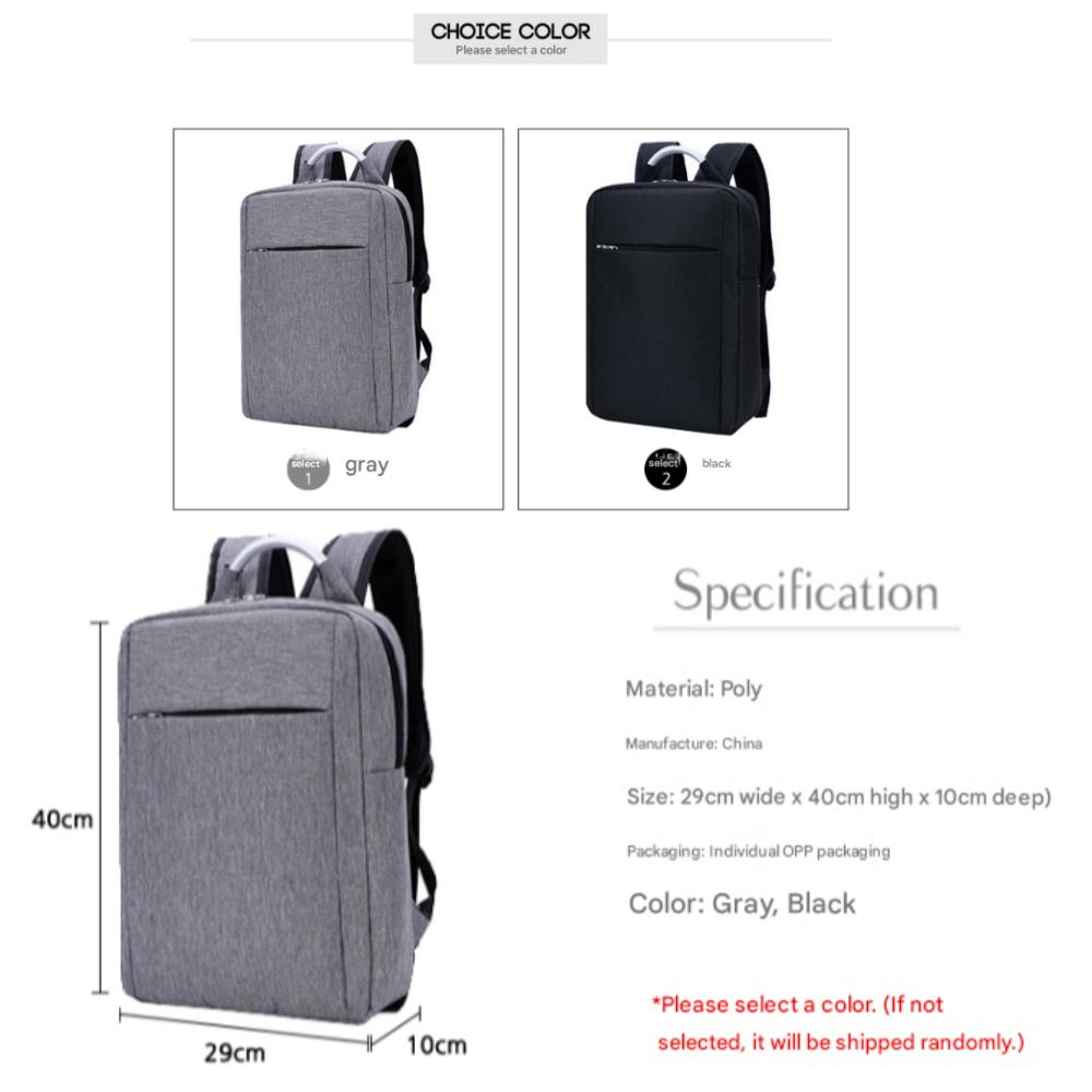 Moderner quadratischer Rucksack – Laptoptasche BG144