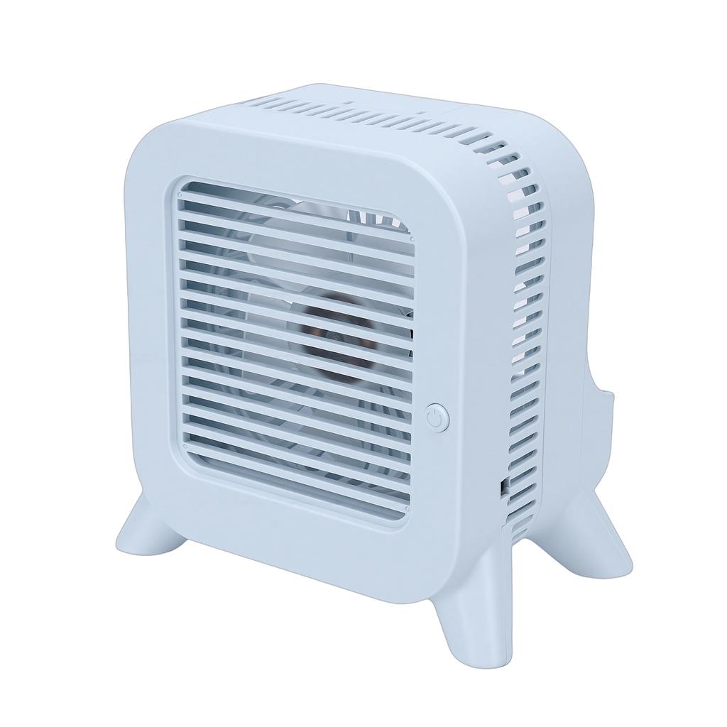 Desk Air Cooler Fan Cordless USB Rechargeable Mini Air Conditioner Fan for Bedroom Room Office Desk