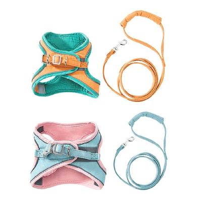 Adjustable Cats Harness Leash Kitten Dog Harness Cats Small Dog Breathable