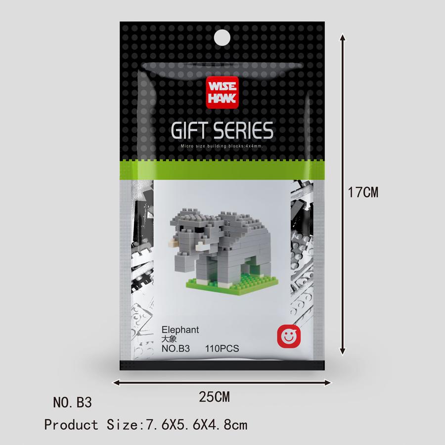 Mini Tiere Mikropartikel Bausteine Diamantsteine Kinderspielzeug Katze Hund Fisch Vögel Modelle Montage Spielzeug Geschenksets