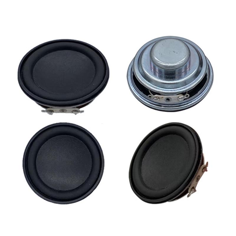 5W 4Ohm Lautsprecher 50mm Runde Form Ersatz Lautsprecher Subwoofer Multimedia Tragbarer Lautsprecher Verstärker Lautsprecher