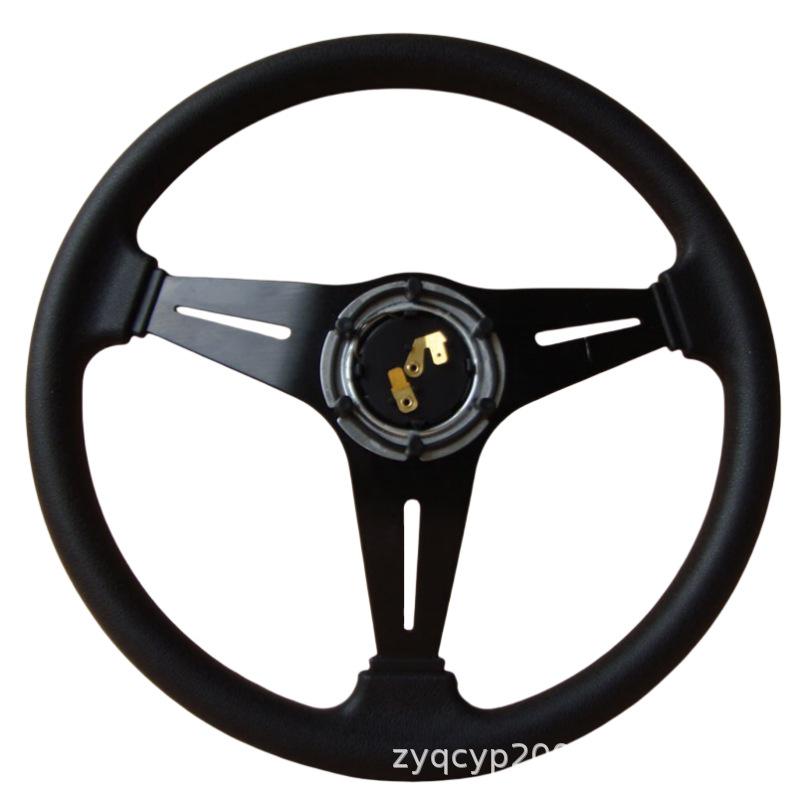 Volante de Carreras de PU de 14 Pulgadas para Karts