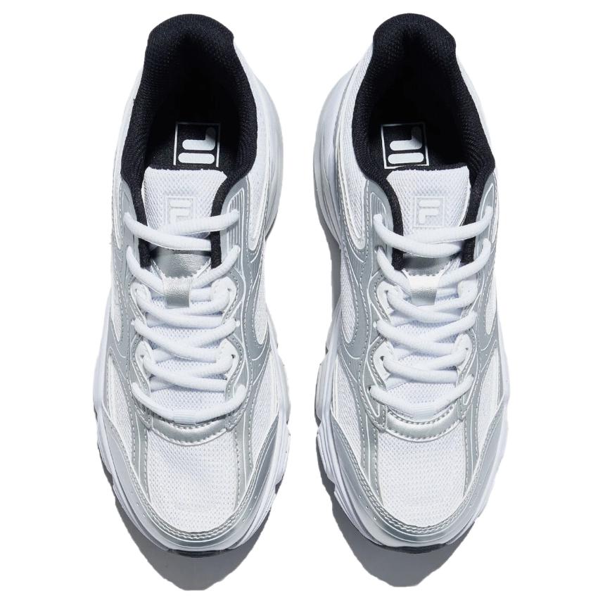 Fila Ranger Max Comfortable Breathable Low-Top Casual Shoes Unisex Sneaker Silver White 1RM02932H010