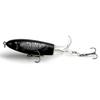 9.5/10/14Cm Esca da Pesca Topwater Whopper Popper Esca Artificiale Hard Plopper Coda Rotante Morbida Attrezzatura da Pesca Minnow