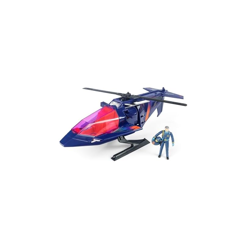 M.A.S.K. High-Tech Helicopter Miles Wolf Mayhem Action Figure