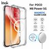 Magnetic Case For POCO M8 Power 5G Global Anti Yellow Raised Edge Soft Cover CA0003