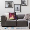 Niko Oneshot Square Pillowcase Polyester Linen Velvet Creative Zip Decor Car Cushion Cover