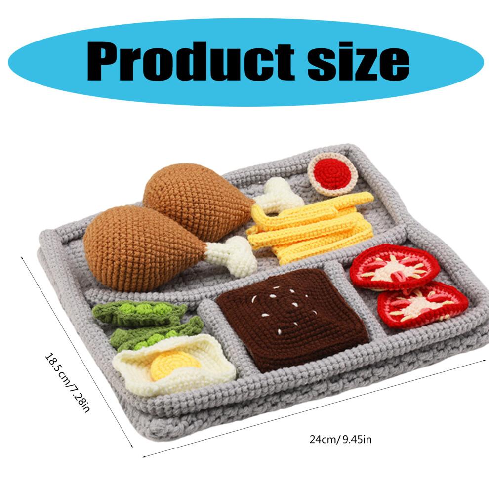 Crochet Laptop Case Set for Beginner with Instruction Food Tray