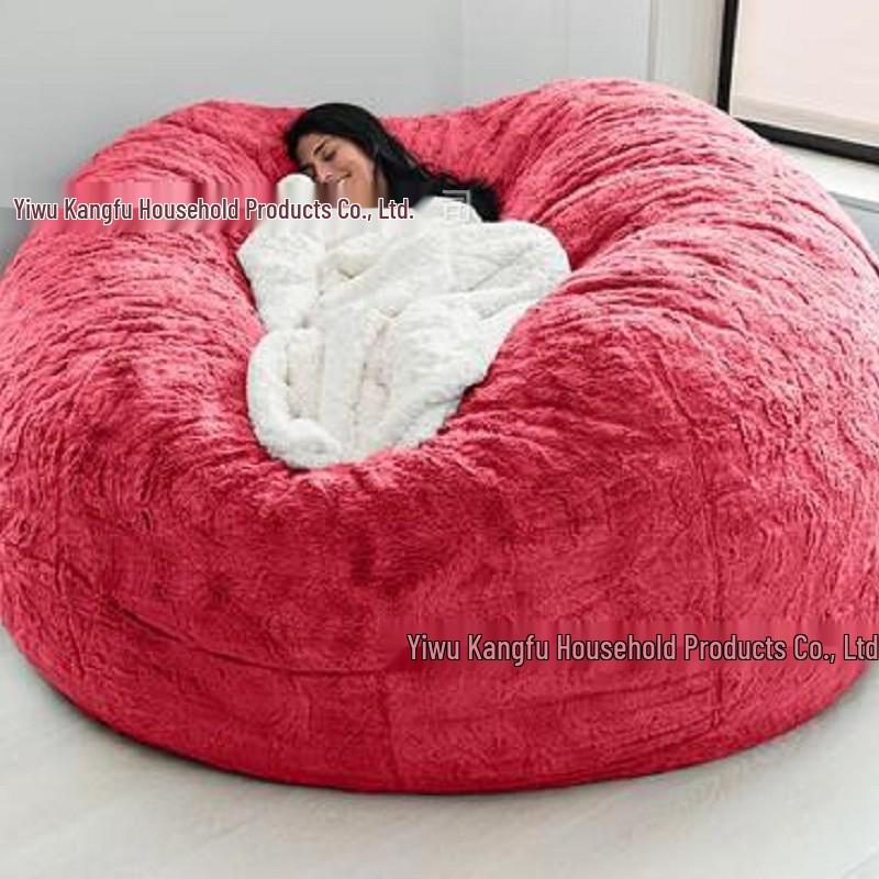 Divano a sacco in finta pelliccia - Disponibile nelle misure 5FT/6FT/7FT