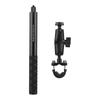 Motorcycle Bike Invisible Selfie Stick Handlebar Mount Bracket 28cm 115cm Adjustable Length with 1 4 Inch Screw