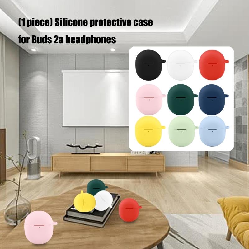 Flexible Guard Silicone Protective Case Housing For Buds 2A Earphone Shockproof Cover Scratch Resistant Sleeve Daily Use