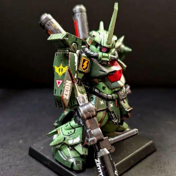 

[USED] Gundam Converge Zaku III Custom Figure Weathering